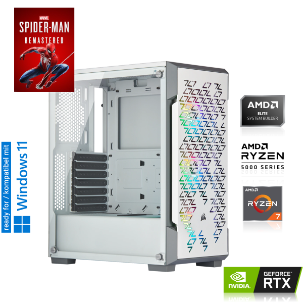 HIGH END PC | AMD Ryzen 7 5800X 8x 3.8GHz | 16GB DDR4 | RTX 3080 Ti 12GB | 480GB M.2 SSD + 1TB
