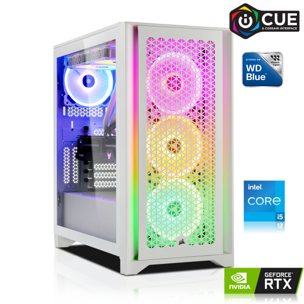 RGB PC iCUE | Intel Core i5-12600K 10x3.70GHz | 16GB DDR5 | RTX 4060 Ti 8GB DLSS 3 | 1TB M.2 SSD