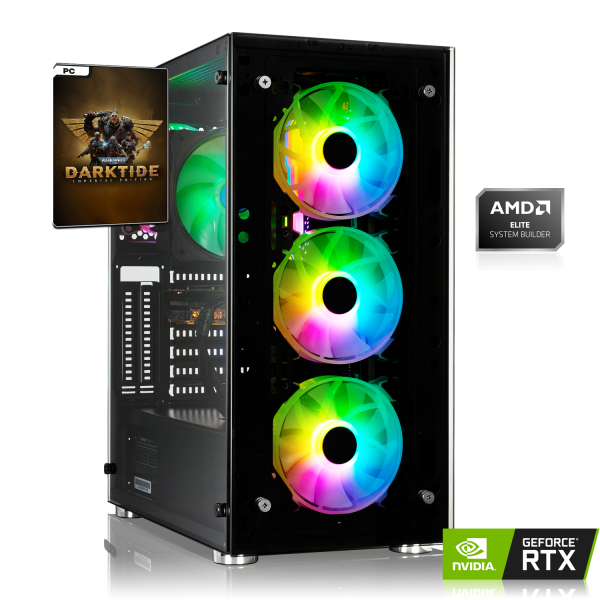 GAMING PC | AMD Ryzen 5 3600 6x 3.60GHz | 16GB DDR4 | RTX 3060 12GB | 500GB M.2 SSD