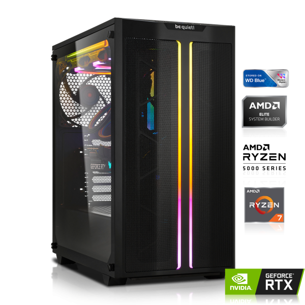 GAMING PC | AMD Ryzen 7 5700X 8x3.40GHz | 16GB DDR4 | RTX 4060 Ti 8GB DLSS 3 | 1TB M.2 SSD