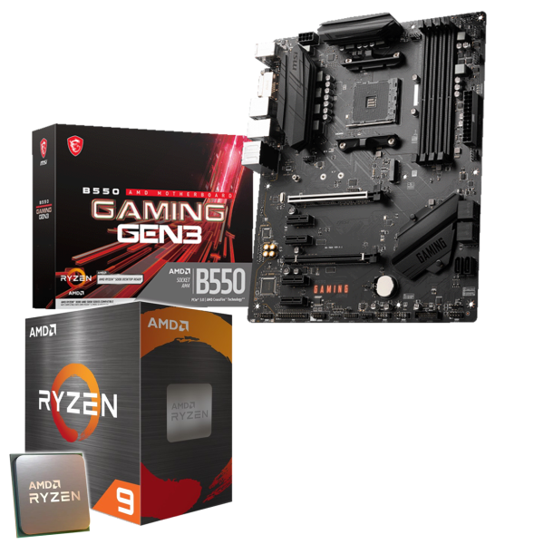 Aufrüst-Kit: MSI B550 Gaming Gen3 - AMD Ryzen 9 5900X 12x 3.70 GHz