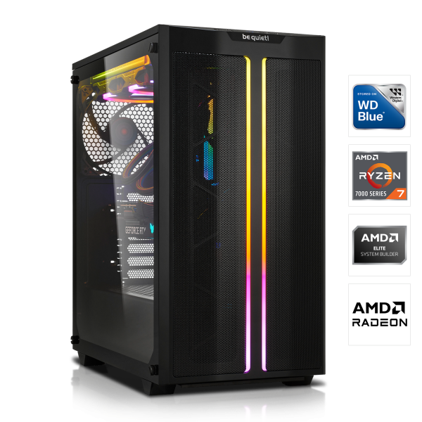 HIGH END GAMING PC | AMD Ryzen 7 7700X 8x4.50GHz | 32GB DDR5 | RX 7900 XT 20GB | 1TB M.2 SSD