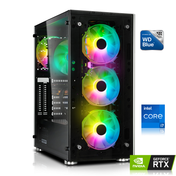 GAMING PC | Intel Core i7-11700KF 8x3.60GHz | 16GB DDR4 | RTX 3060 12GB | 1TB M.2 SSD