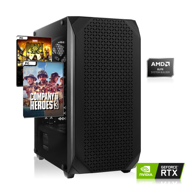 GAMING PC | AMD Ryzen 7 5700X 8x3.40GHz | 16GB DDR4 | RTX 3060 Ti 8GB | 500GB M.2 SSD