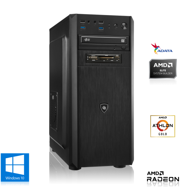 MEMORY PC | AMD Athlon Gold 3150G 4x3.50GHz | 16GB DDR4 | Radeon Graphics | 512 GB M.2 SSD | Windows 11 Pro