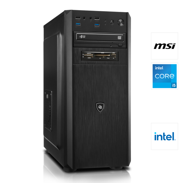 OFFICE PC | Intel Core i5-14500 14x2.60GHz | 16GB DDR4 | Intel UHD Grafik | 1TB M.2 SSD