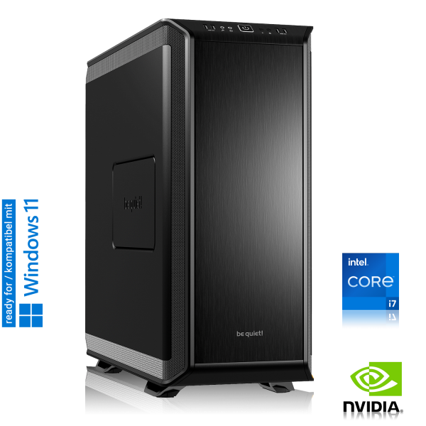 WORKSTATION PC | INTEL i7-11700 8x 2.50GHz | 16GB DDR4 | Quadro P2200 | 500GB SSD + 2TB