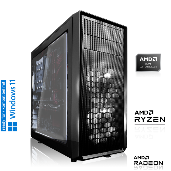 GAMING PC | AMD Ryzen 5 PRO 4650G 6x3.70GHz | 8GB DDR4 | Radeon Graphics | 240GB M.2 SSD