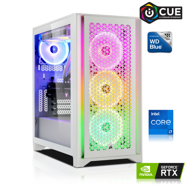 RGB PC iCUE | Intel Core i7-12700KF 12x3.60GHz | 32GB DDR5 | RTX 4070 12GB DLSS 3 | 1TB M.2 SSD