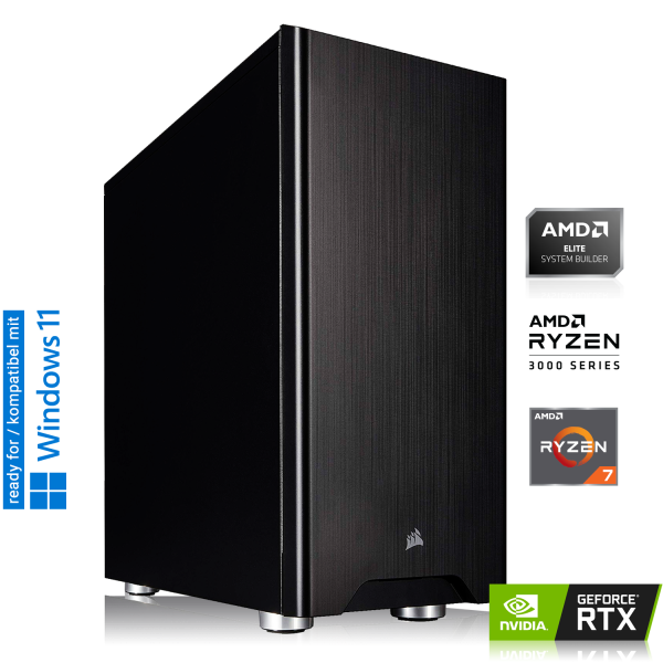 GAMING PC GeForce RTX Battlebox | AMD Ryzen 7 3800X 8x3.90GHz | 16GB DDR4 | RTX 3070 | 480GB M.2 SSD + 2000GB HDD