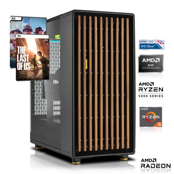 GAMING PC | AMD Ryzen 5 5600X 6x3.70GHz | 16GB DDR4 | RX 6950 XT 16GB | 1TB M.2 SSD