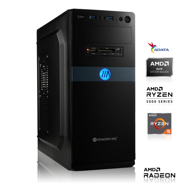 GAMING PC | AMD Ryzen 5 5600G 6x3.90GHz | 8GB DDR4 | Radeon Graphics | 256 GB M.2 SSD+ 1000GB HDD