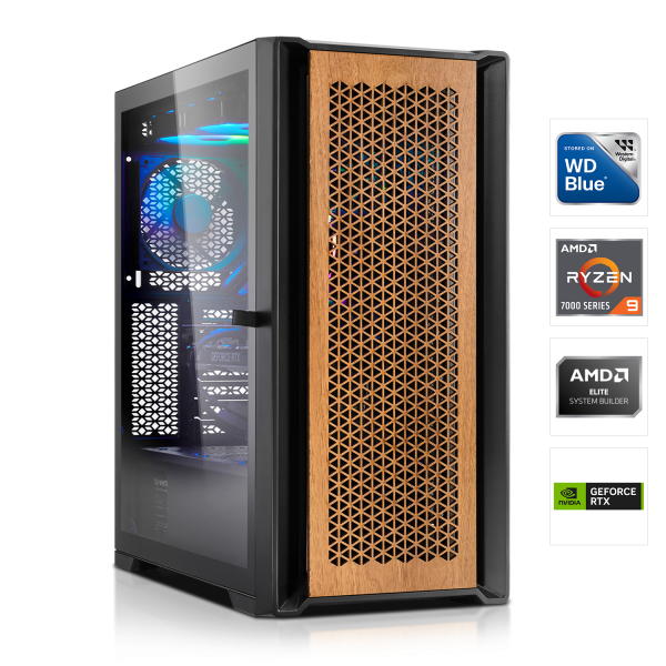 HIGH END GAMING PC | AMD Ryzen 9 7950X 16x4.50GHz | 32GB DDR5 | RTX 4070 Ti Super 16GB DLSS 3 | 1TB M.2 SSD