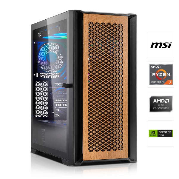 GAMING PC | AMD Ryzen 7 5800X 8x3.80GHz | 16GB DDR4 | RTX 4060 Ti 16GB DLSS 3 | 1TB M.2 SSD